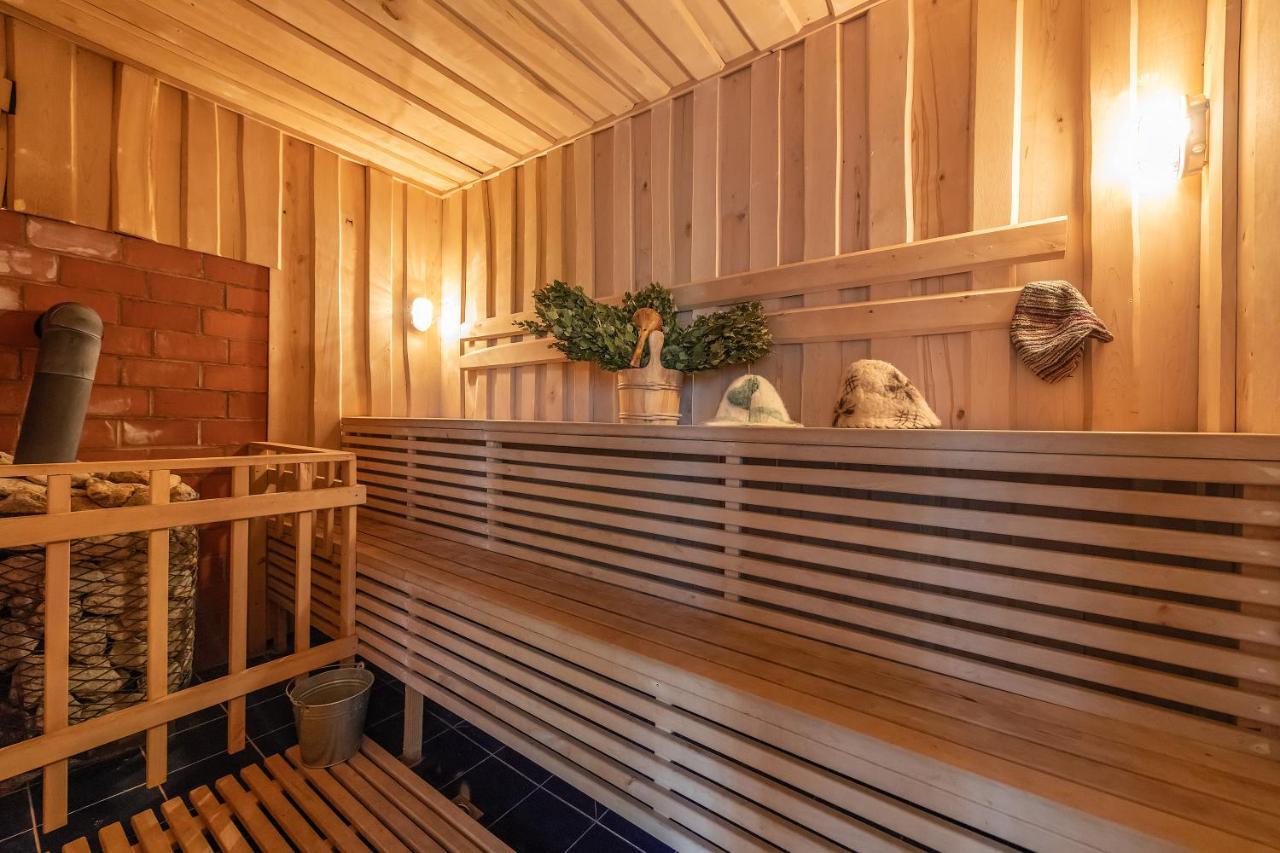 Vila Prie Traku Petkeniskes Exteriér fotografie